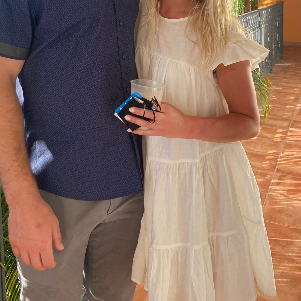 White dress